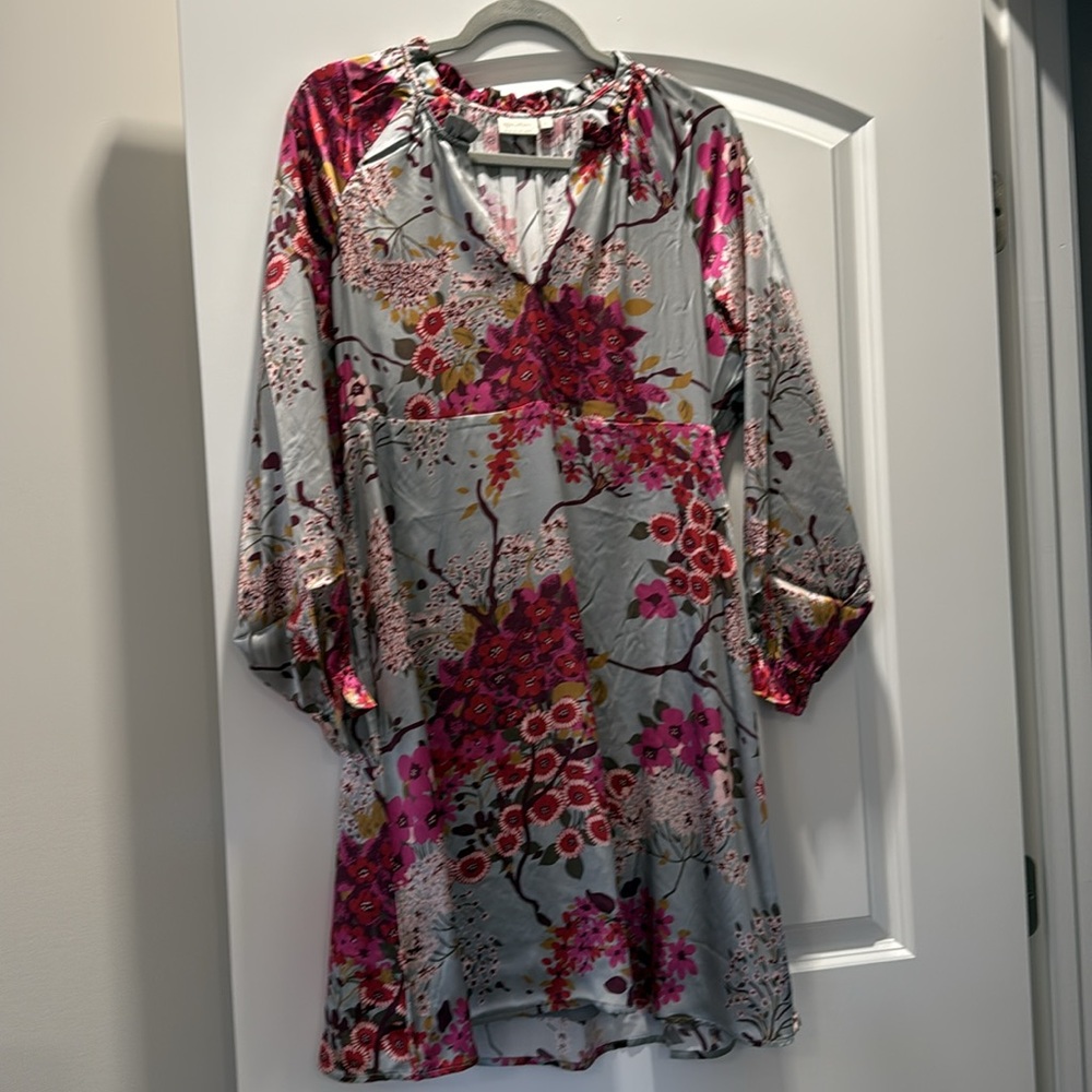 Spartina 449 Silk Floral Dress